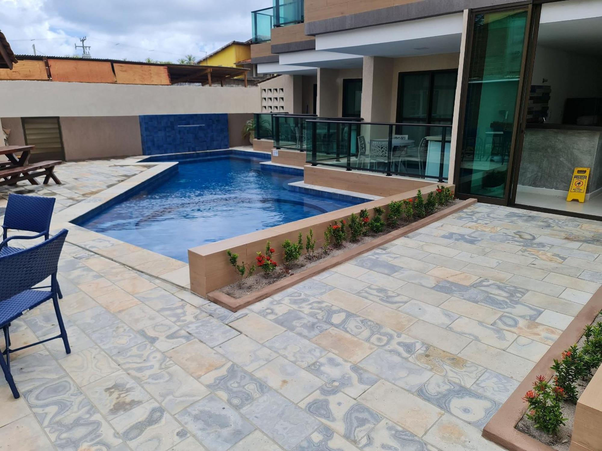 Encantador Flat Perto Da Cativante Praia De Merepe Porto de Galinhas Exterior photo